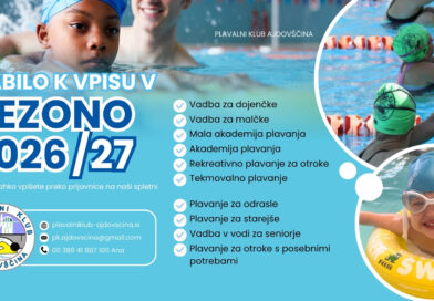 VABILO K VPISU V NOVO SEZONO 2026/27